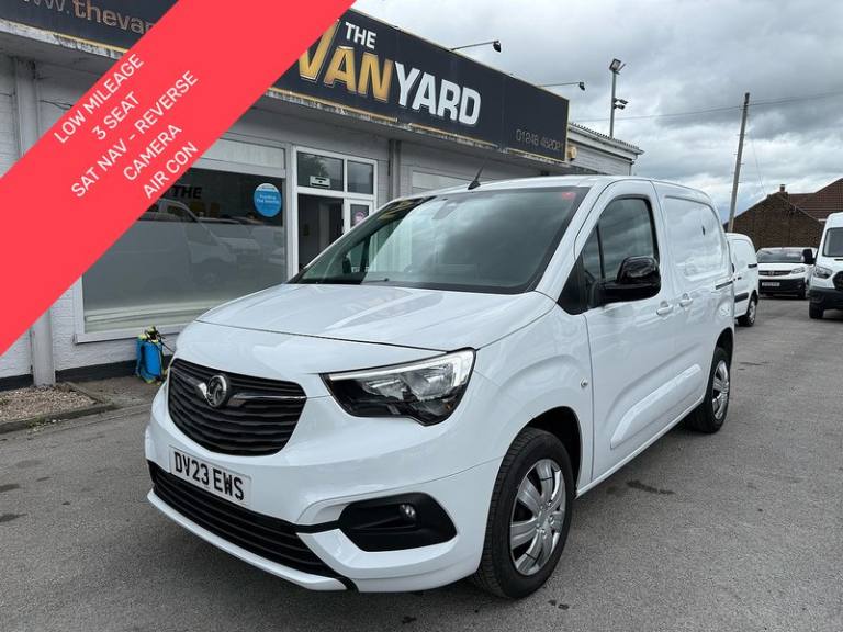 2023 Vauxhall Combo 1.5 Turbo D 2300 Pro 3 SEAT SWB SAT NAV R CAMERA Van 5dr Diesel Manual L1 H P...