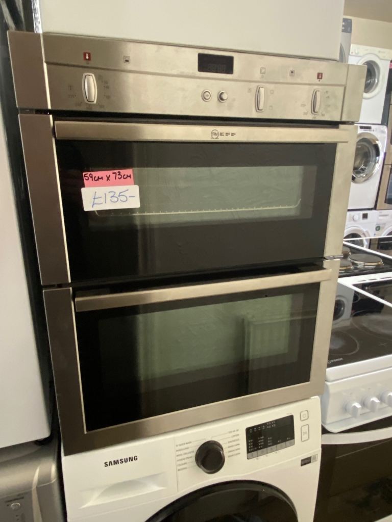 🚚✅SILVER NEFF 73x59CM BUILT IN ELECTRIC OVEN £135 WE DO DELIVER 