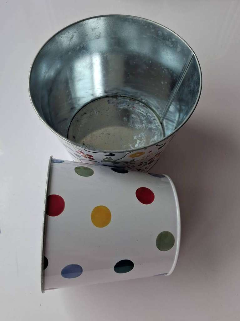 Emma Bridgewater Flower Shop M&S Plant Pots - Set of 2, As Good As New ...