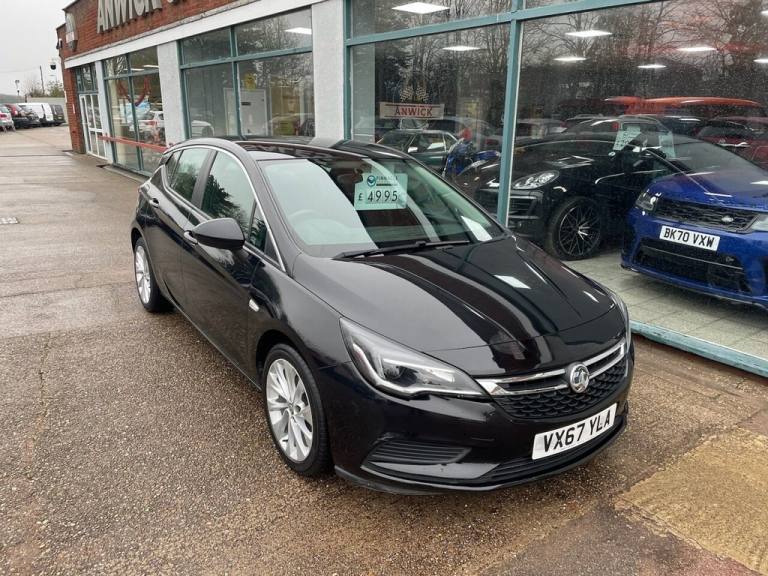 2017 Vauxhall Astra 1.0i Turbo ecoTEC Tech Line Nav Hatchback 5dr Petrol Manual Euro 6 (s/s) (1 H...