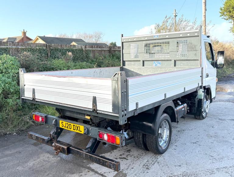 2020 MITSUBISHI CANTER 3C15 ALUMINIUM TIPPER EURO-6 MANUAL GEARS 37,000 MILES