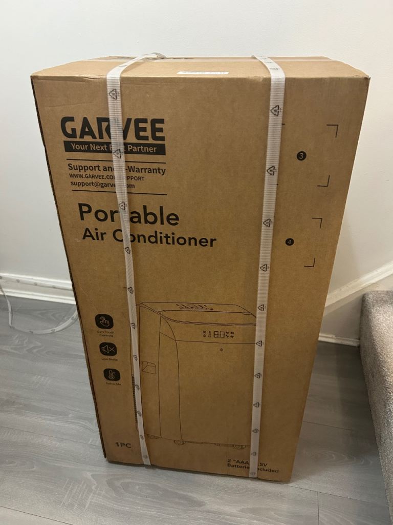 Brand New (sealed box) 12000btu Portable Air Conditioner - New With Remote Cools Fast!