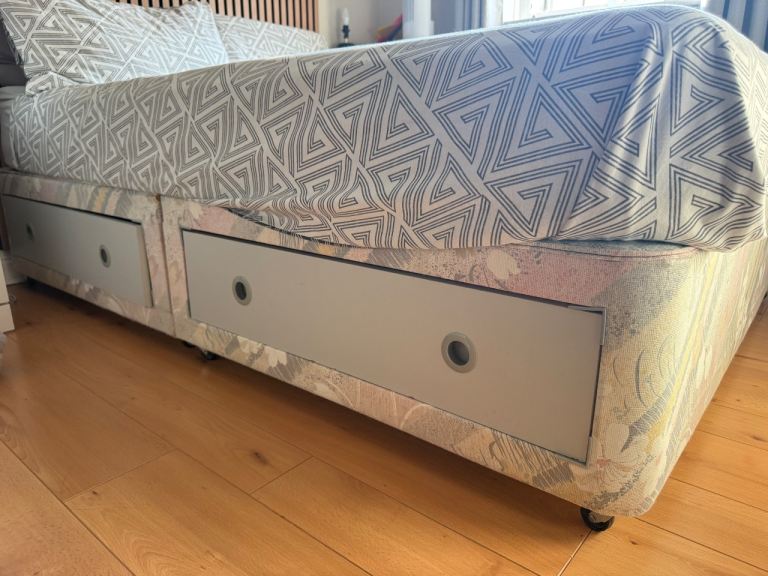 Free double bed 