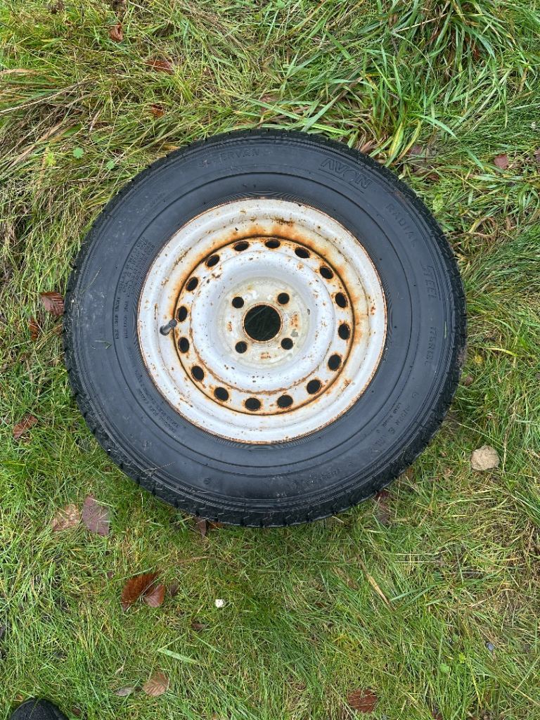 Caravan wheel  