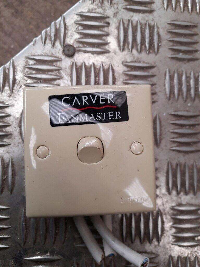 Caravan fanmaster switch