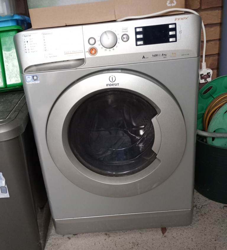 Indesit Washer Dryer Silver colour 