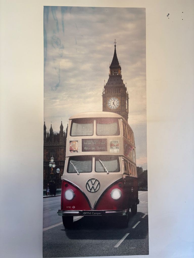 London Bus canvas