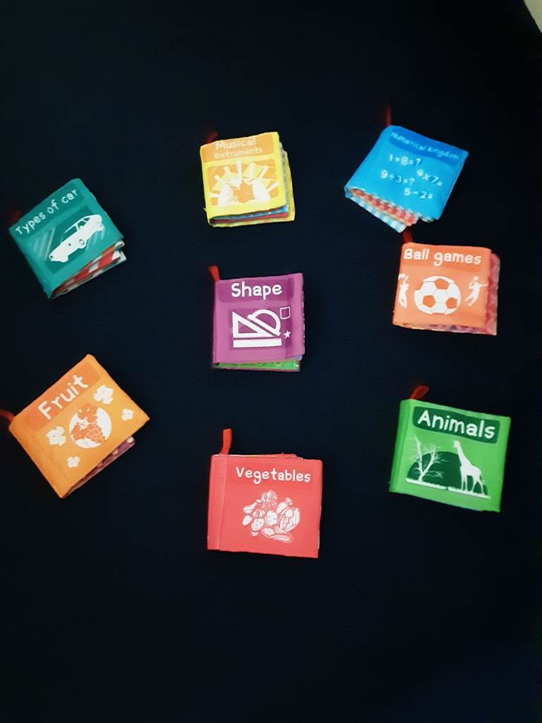 Baby cloth books