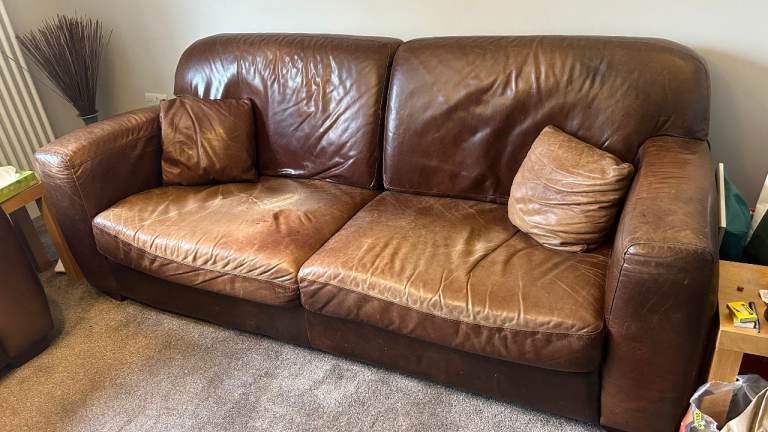 ***FREE Leather Sofa***