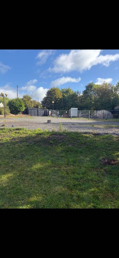 Large industrial yard with electric and water supply all inclusive 