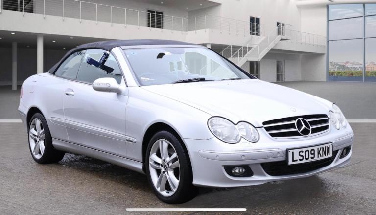 2009 Mercedes-Benz CLK 1.8 CLK200 Kompressor Avantgarde Cabriolet 2dr Petrol Automatic (214 g/km,...