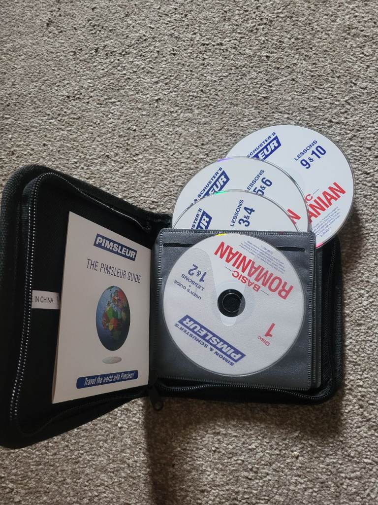 FREE Pimsleur Basic Romanian Audio Course – Good Condition