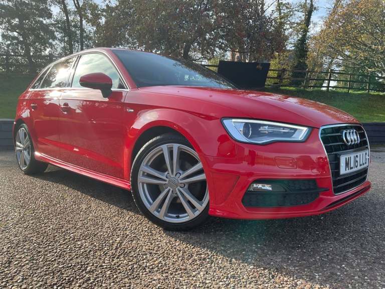 2016 Audi A3 1.6 TDI 110 S Line 5dr HATCHBACK Diesel Manual