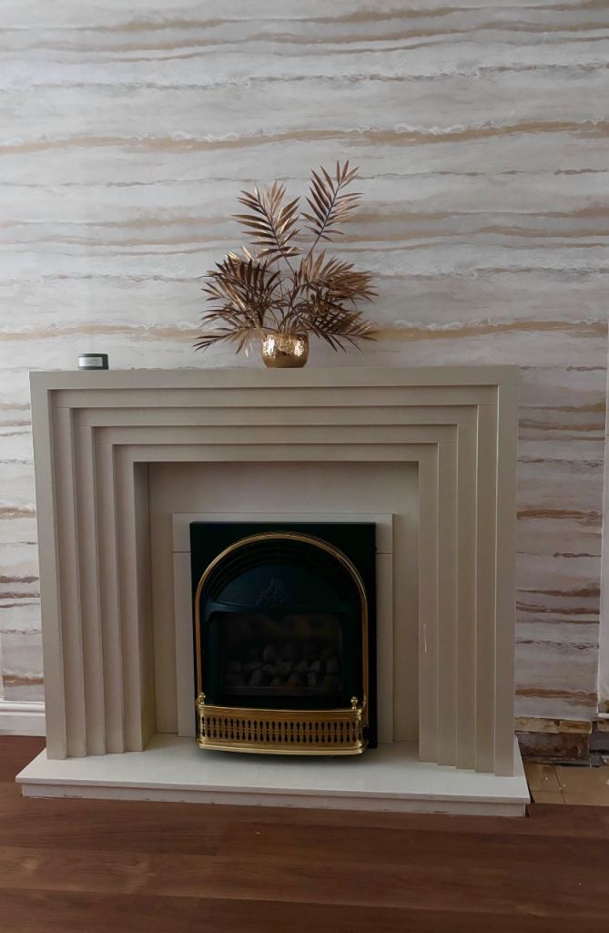 Fire surround with built in electric lights