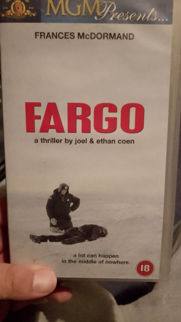 Fargo VHS thriller film from 1996