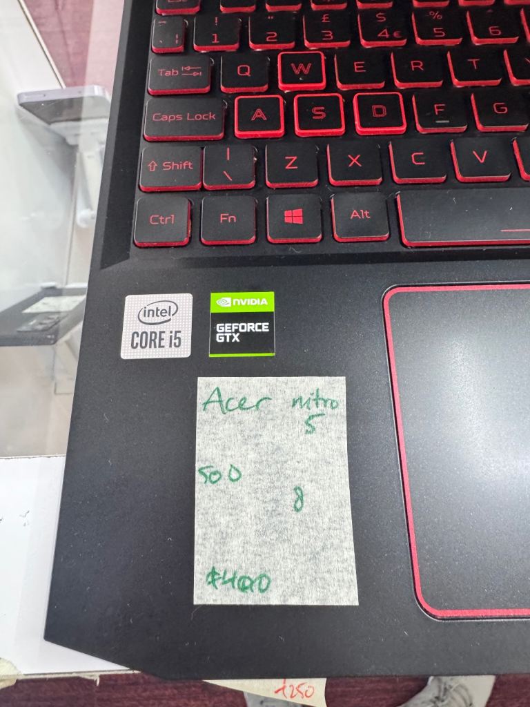 Acer nitro 5 for sale at phone shop Kingston park Newcastle tesco 