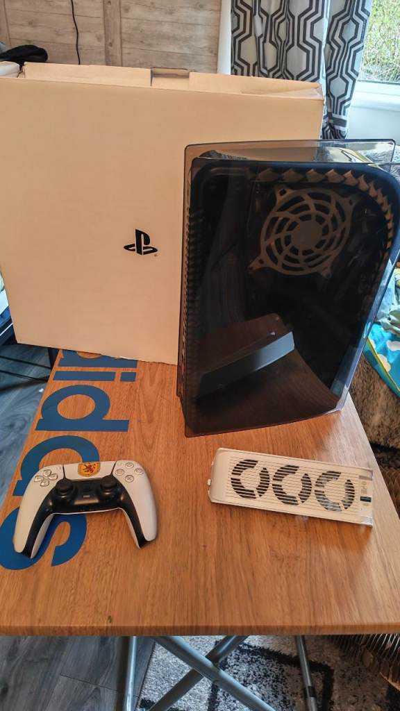 PS5 disc edition. With added 1TB plus 20 games