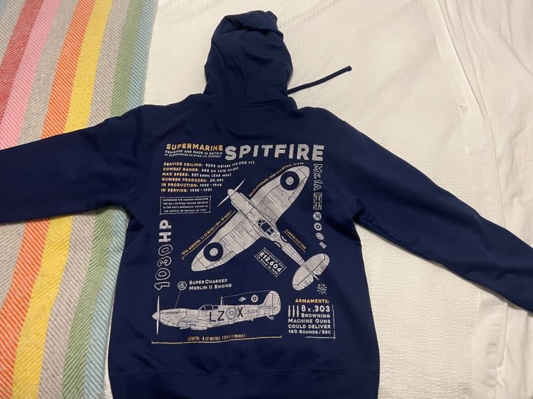 Spitfire graphic hoodie (Imperial War Museum )