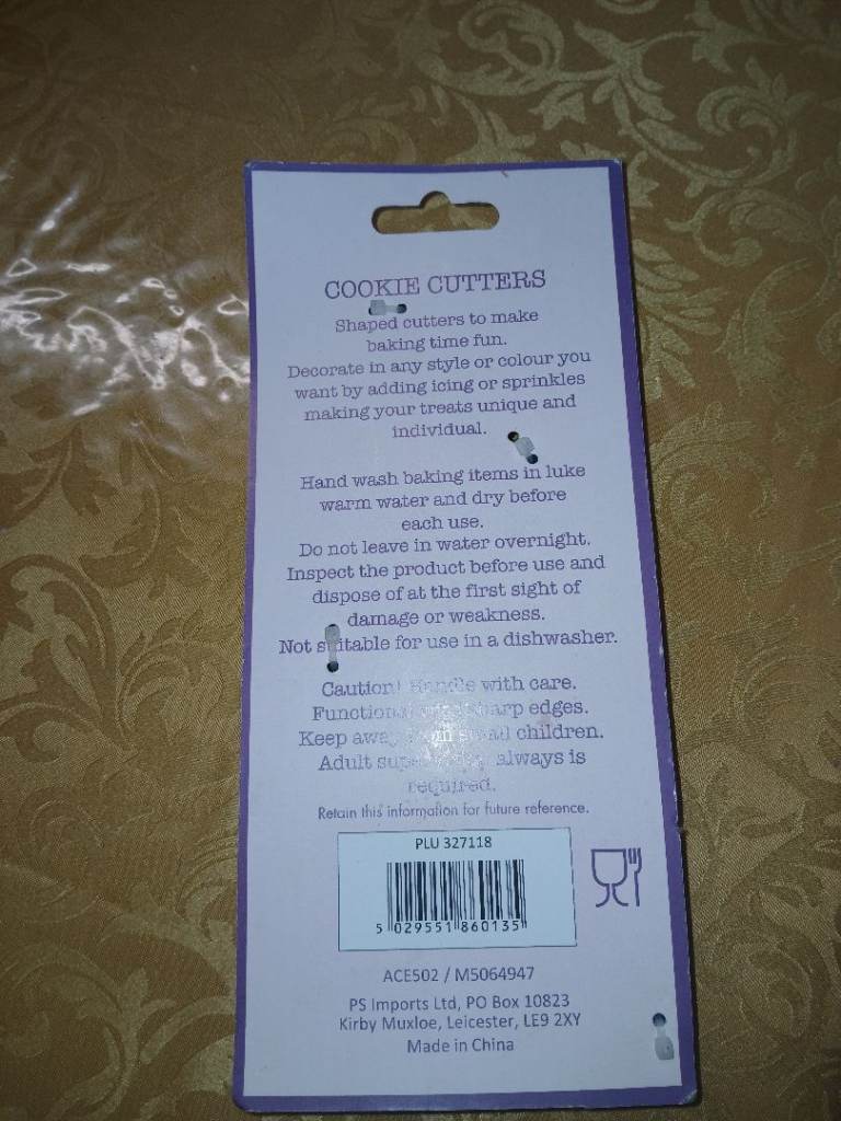 New Mermaid Cookie Cutters Set – Unused