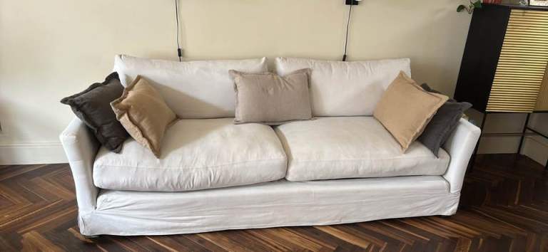 Sofa. com large Otto sofa two sets loose covers very comfortable cost £3000 +