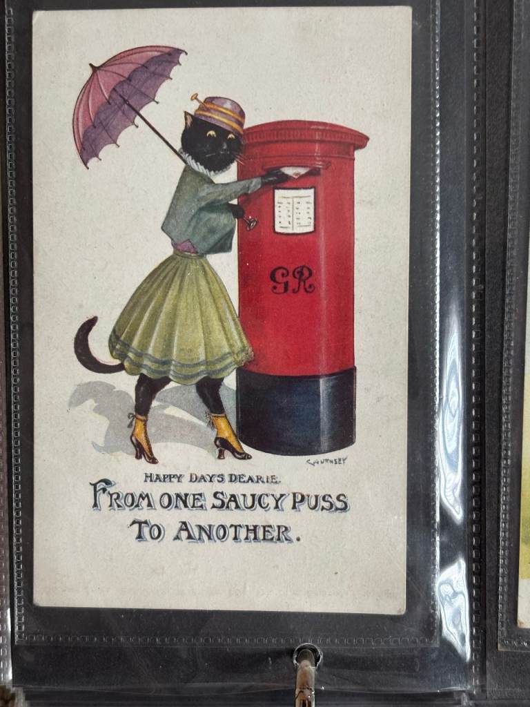 Vintage postcard Album