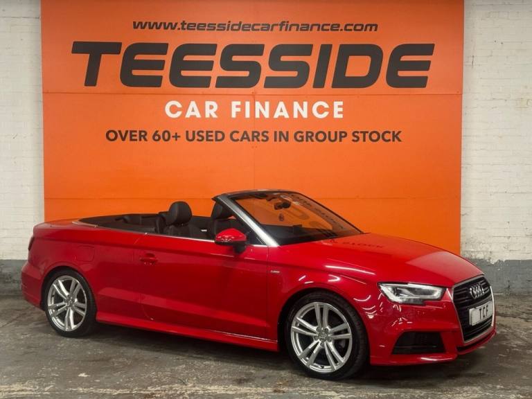 2017 Audi A3 Cabriolet 1.5 TFSI CoD S line Convertible 2dr Petrol Manual Euro 6 (s/s) (150 ps) Co...