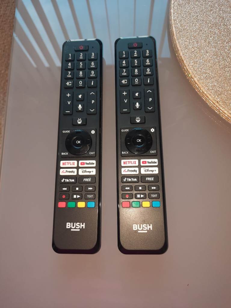 Bush tv remotes