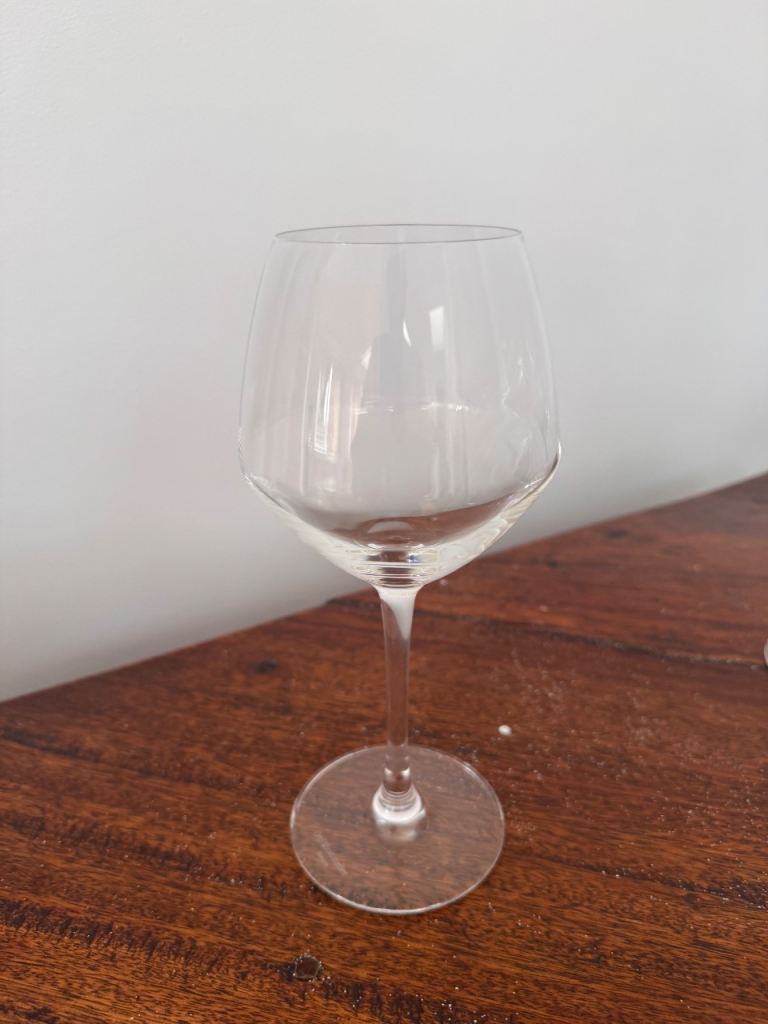Set of 6 Chef & Sommelier France Crystal Wine Glasses