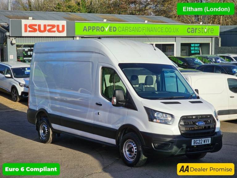 2022 Ford Transit 2.0 350 EcoBlue Leader L3 H3 panel van, 46,800 miles, Euro 6, Manual, Air C PAN...