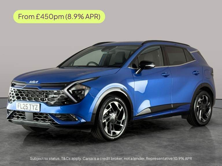 2025 Kia Sportage 1.6 T-GDi MHEV GT-Line SUV 5dr Petrol Hybrid DCT Euro 6 (s/s) (157 bhp) - H Suv...
