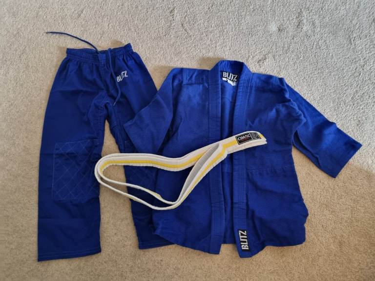 Blue judo uniform for sale