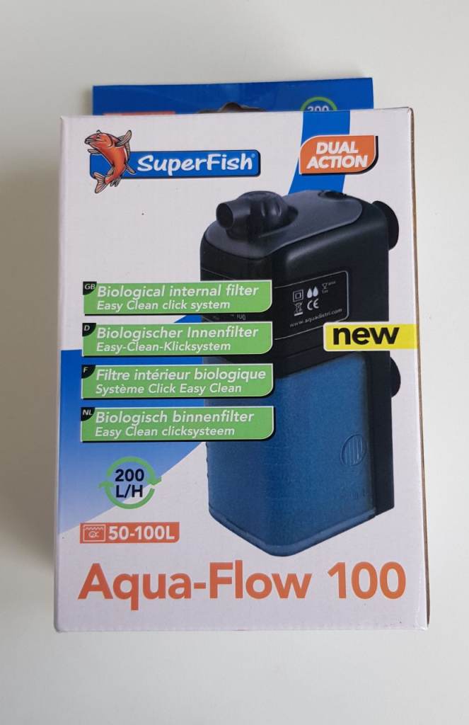 Aquarium Filter 50L - 100L Aqua Flow Excellent Condition