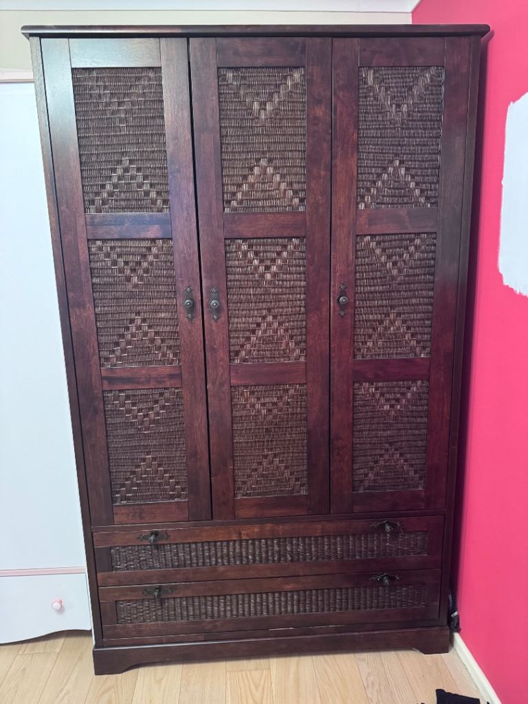 Marrakesh 3 Door Wardrobe + 2 bedside cabinets By Homebase