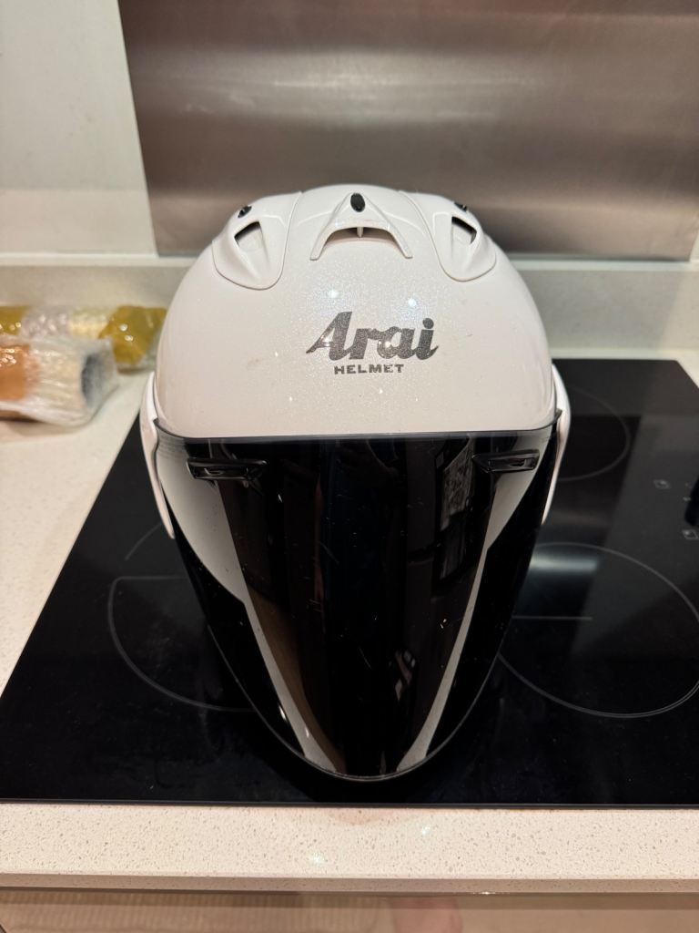 Arai SZ Ram4 Open Face Helmet White Size L