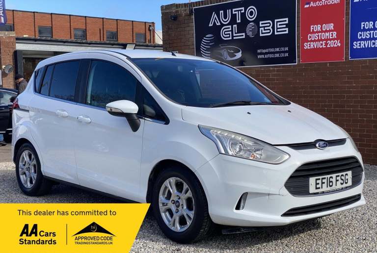 2016 Ford B-MAX 1.0T EcoBoost Zetec Euro 5 5dr MPV Petrol Manual