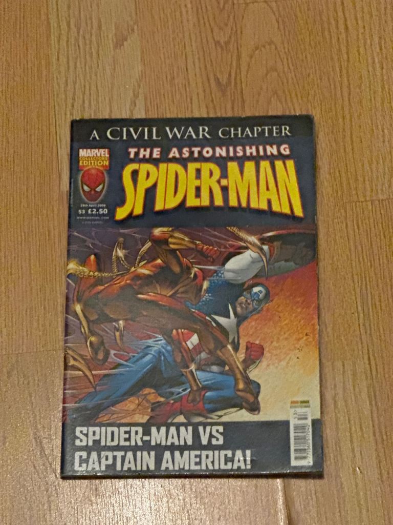 The astonishing spider man Civil war chapter 53 