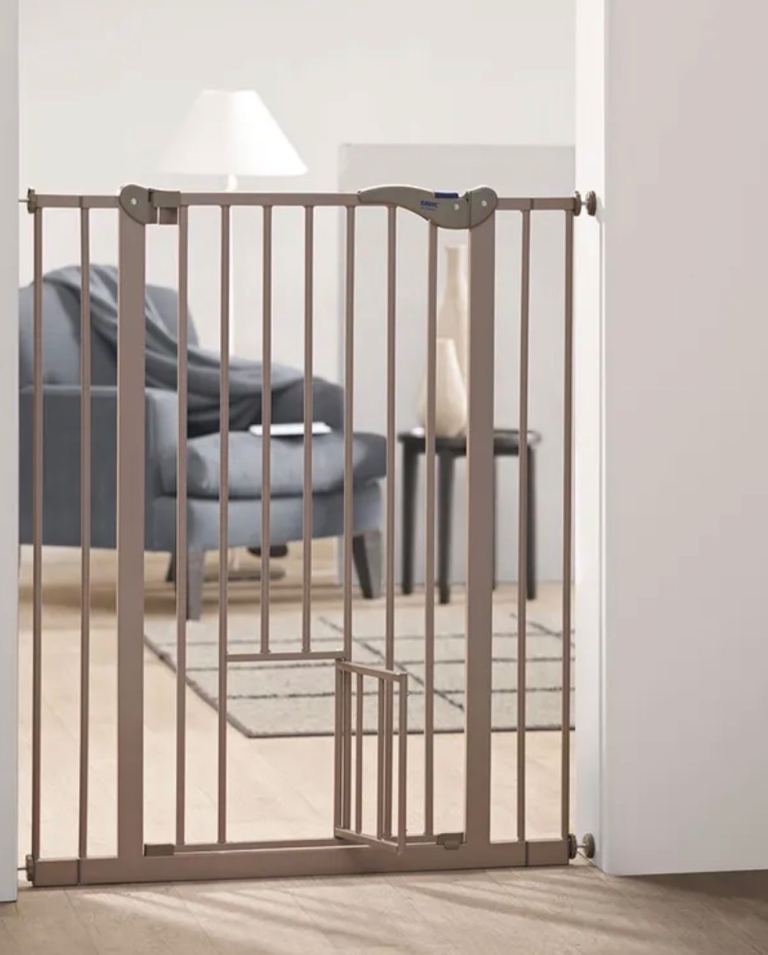 SOLD - Savic Dog Gate with Cat Door
