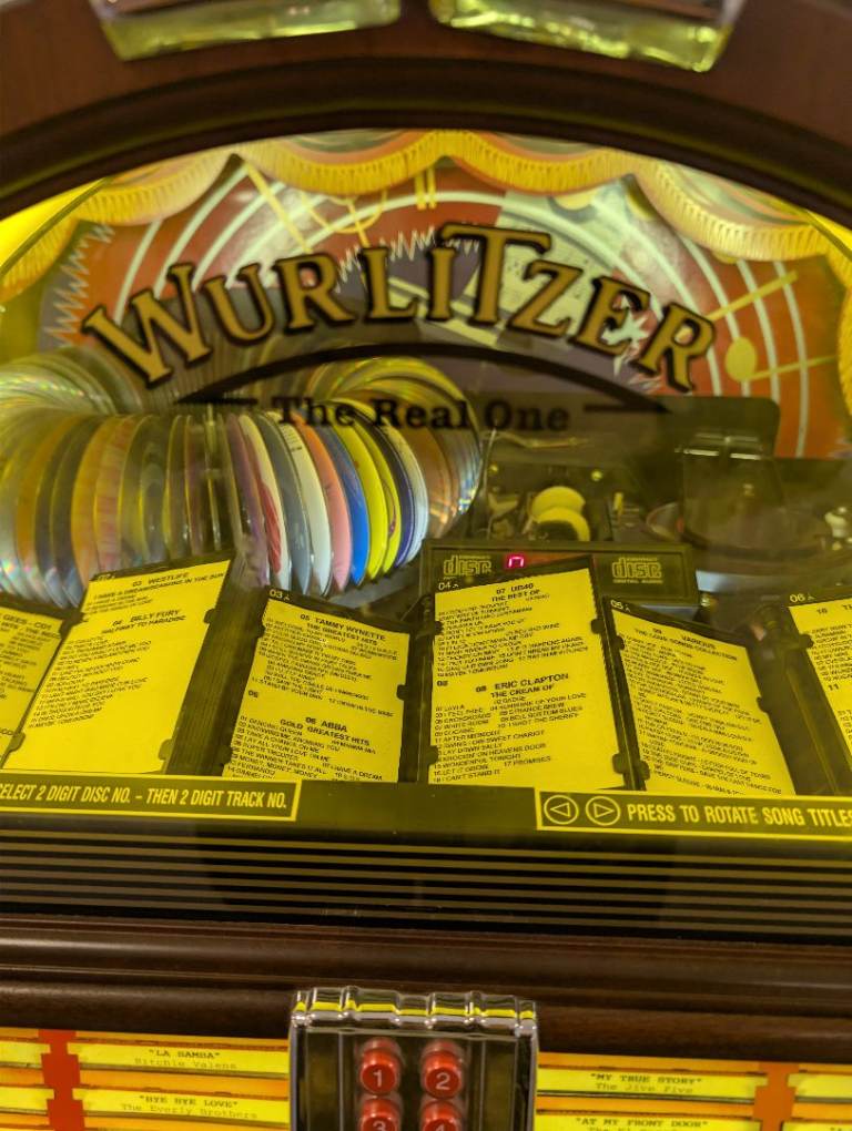 Wurlitzer One More Time 1015 CD Jukebox