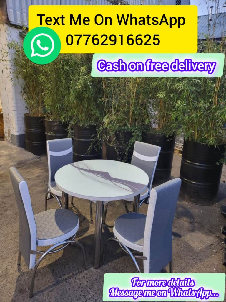 Dining Table and chairs.