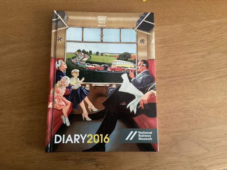 Collectible Book - National Rail Museum Diary 