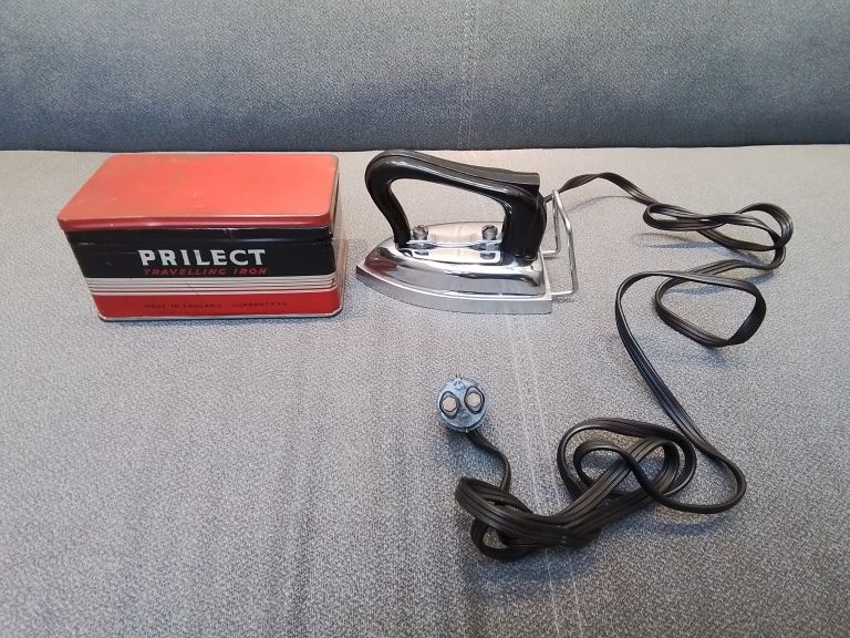 Prilect Traveller Iron with Original Box., £25.00 for Sale