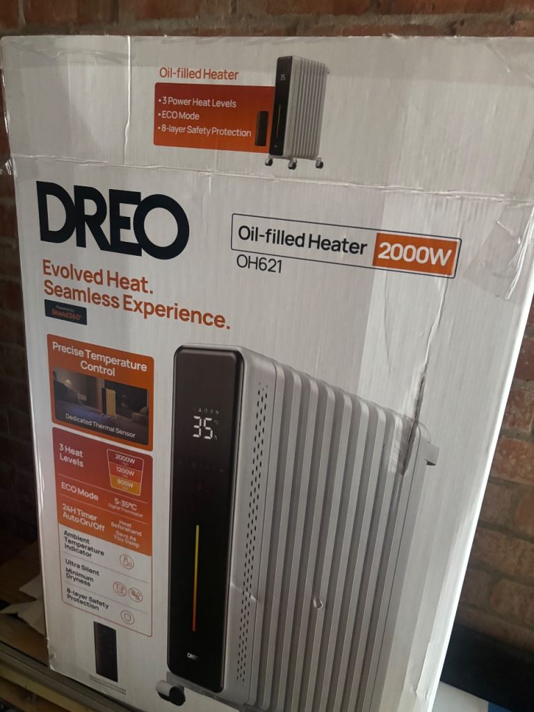 Electric oil heater