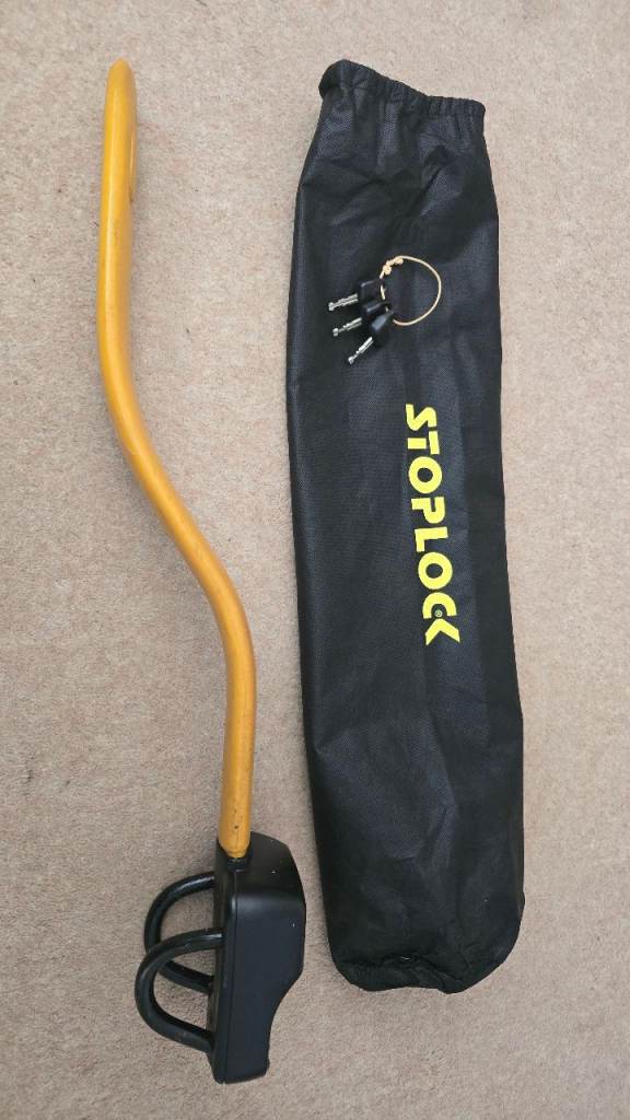 Stoplock Pro, bag and 3 keys