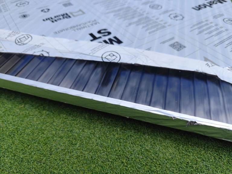 Polycarbonate Conservatory Roofing Panels Bronze x4 (25mm x 1050mm x 2.4m)