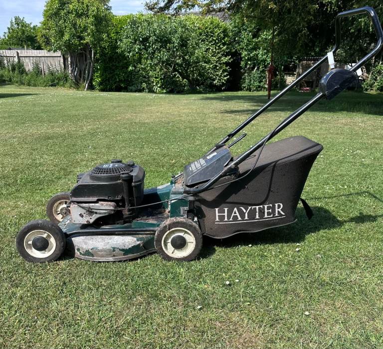 Hayter petrol mower 