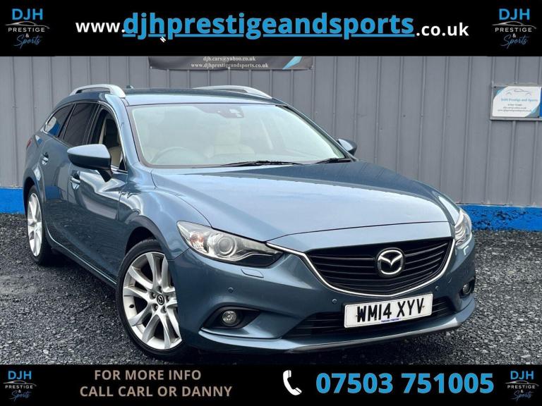 2014 Mazda Mazda6 2.2 SKYACTIV-D Sport Nav Tourer Euro 6 (s/s) 5dr ESTATE Diesel Manual