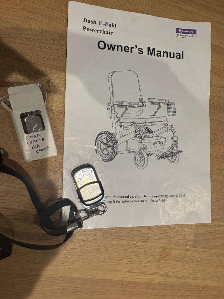 Dash -E-Fold Wheelchair