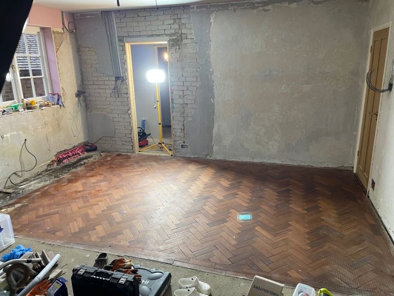 image for  Block / Parquet Flooring 4.3m * 2.8m