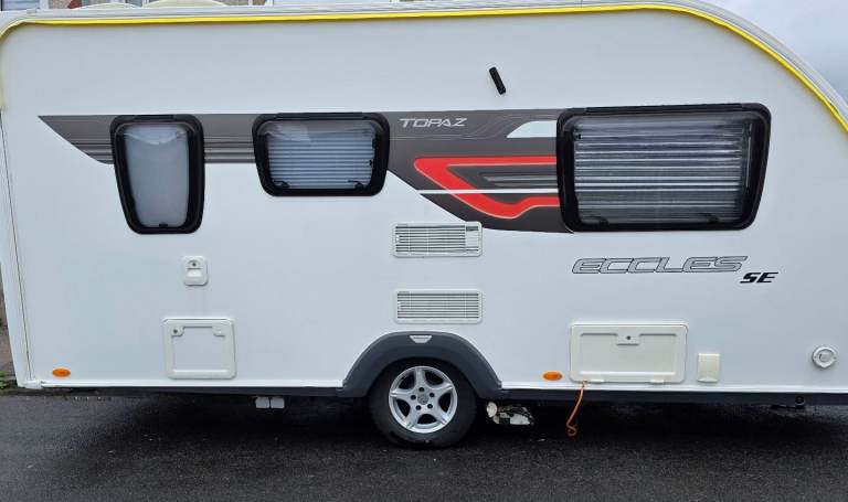2015 sterling eccles Topaz  mover solar stunning caravan