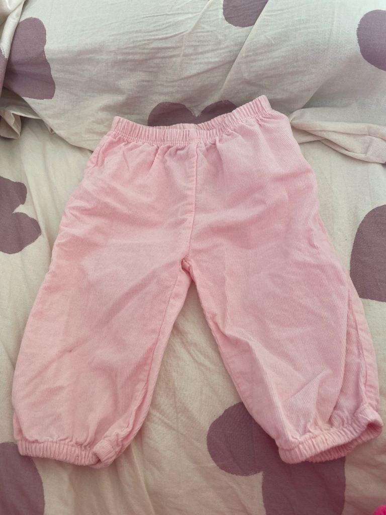Baby Mintini girls trousers size 6 months 